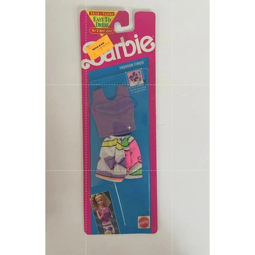 VINTAGE MATTEL 1991 BARBIE FASHION OUTFIT SEALED